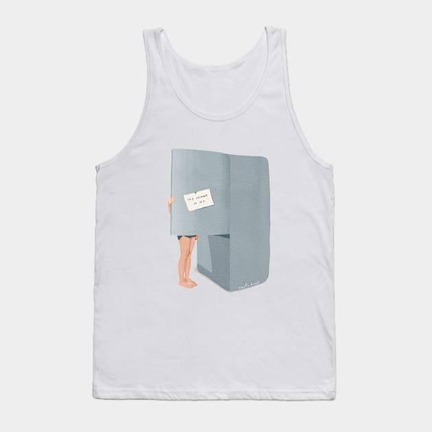 In My Fridge Tank Top by Giselle Dekel